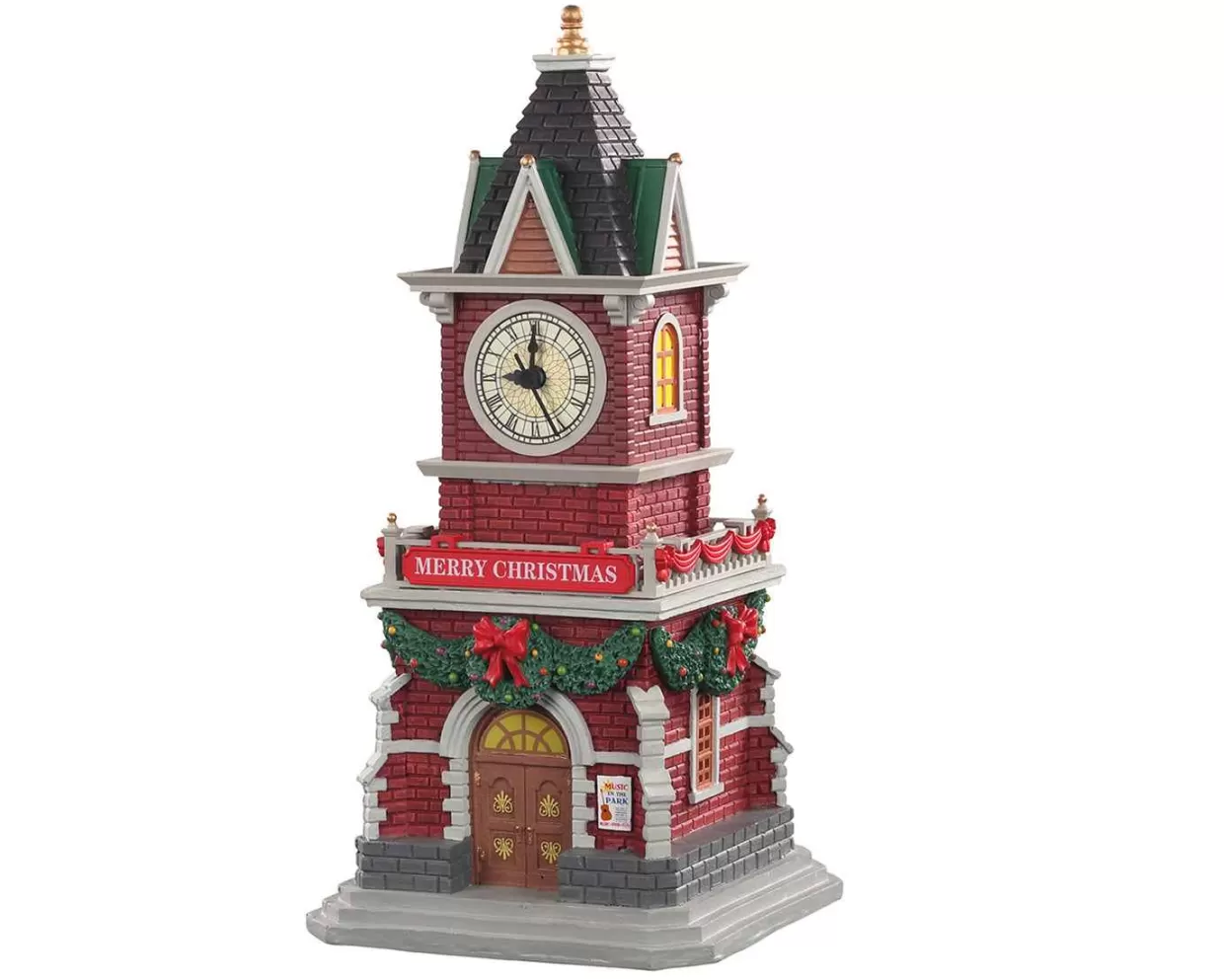 Caddington Table Pieces-Lemax 05679 Tannenbaum Clock Tower