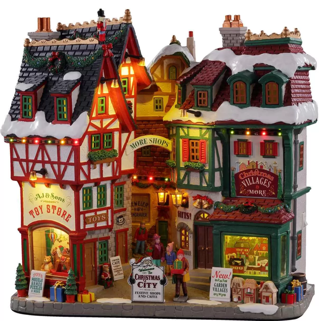 Caddington Table Pieces-Lemax 15739 Christmas City