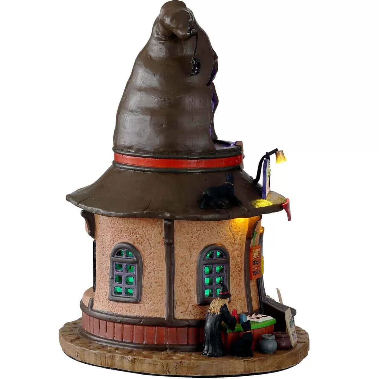 Spooky Town Table Pieces-Lemax 15794 Helga's Hats