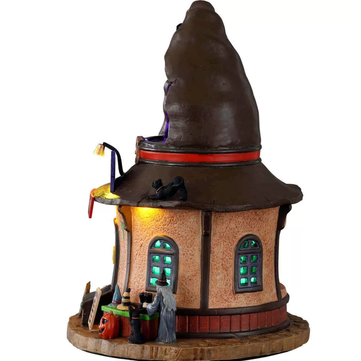Spooky Town Table Pieces-Lemax 15794 Helga's Hats
