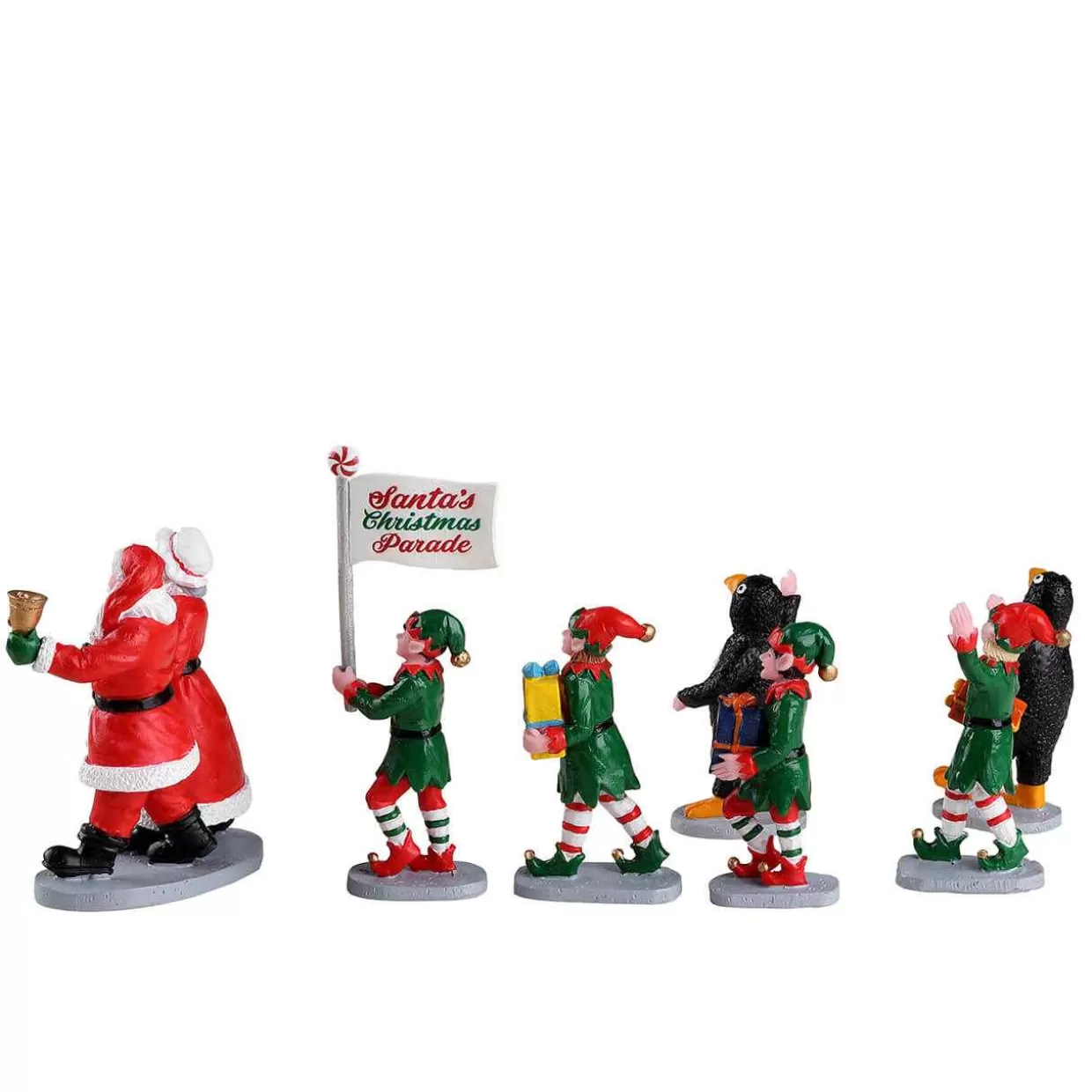 Caddington Table Pieces-Lemax 23592 Santa's Elf Parade