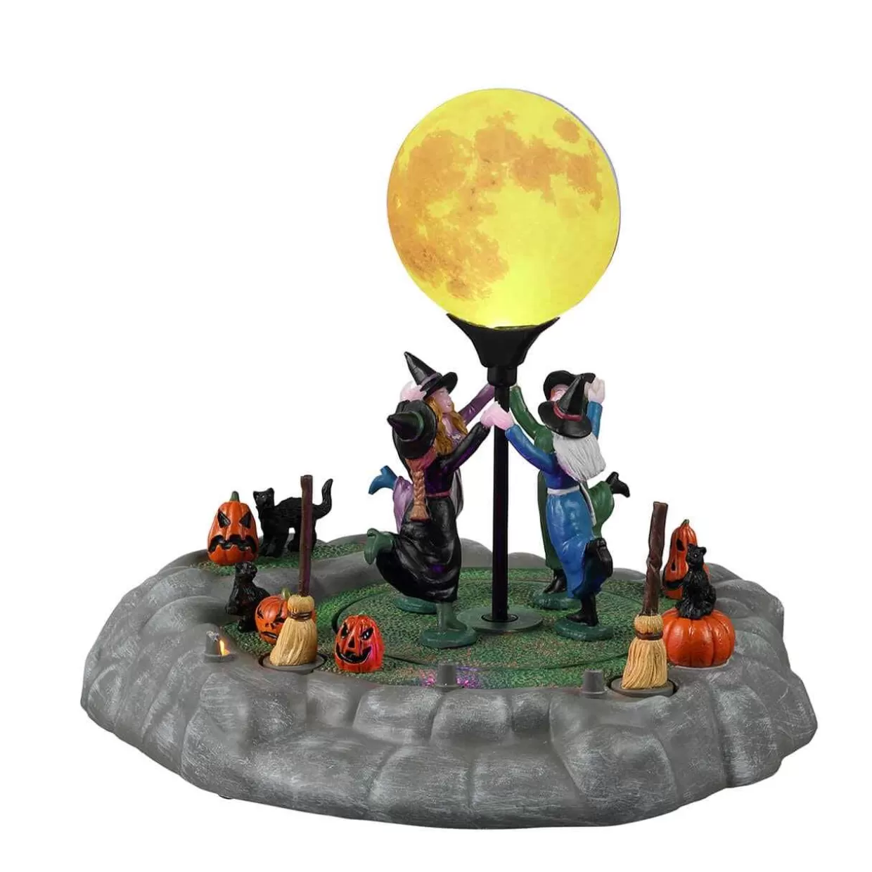 Spooky Town Table Pieces-Lemax 24931 Dancing In The Moonlight