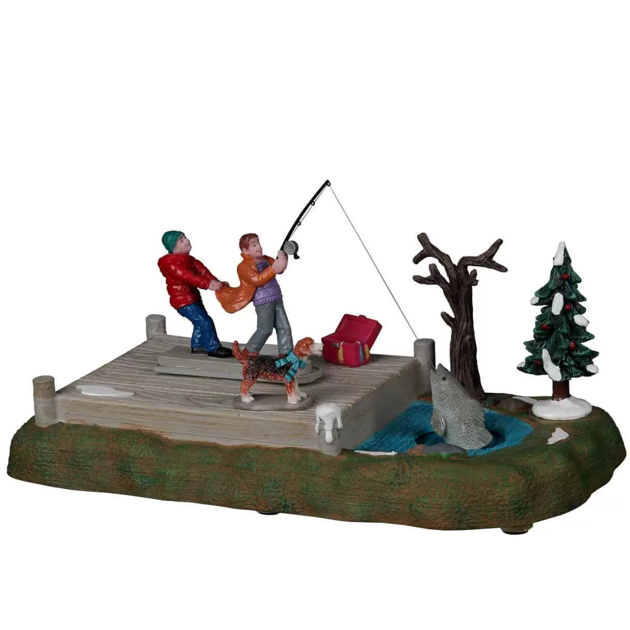 Vail Table Pieces-Lemax 24952 Too Big A Catch