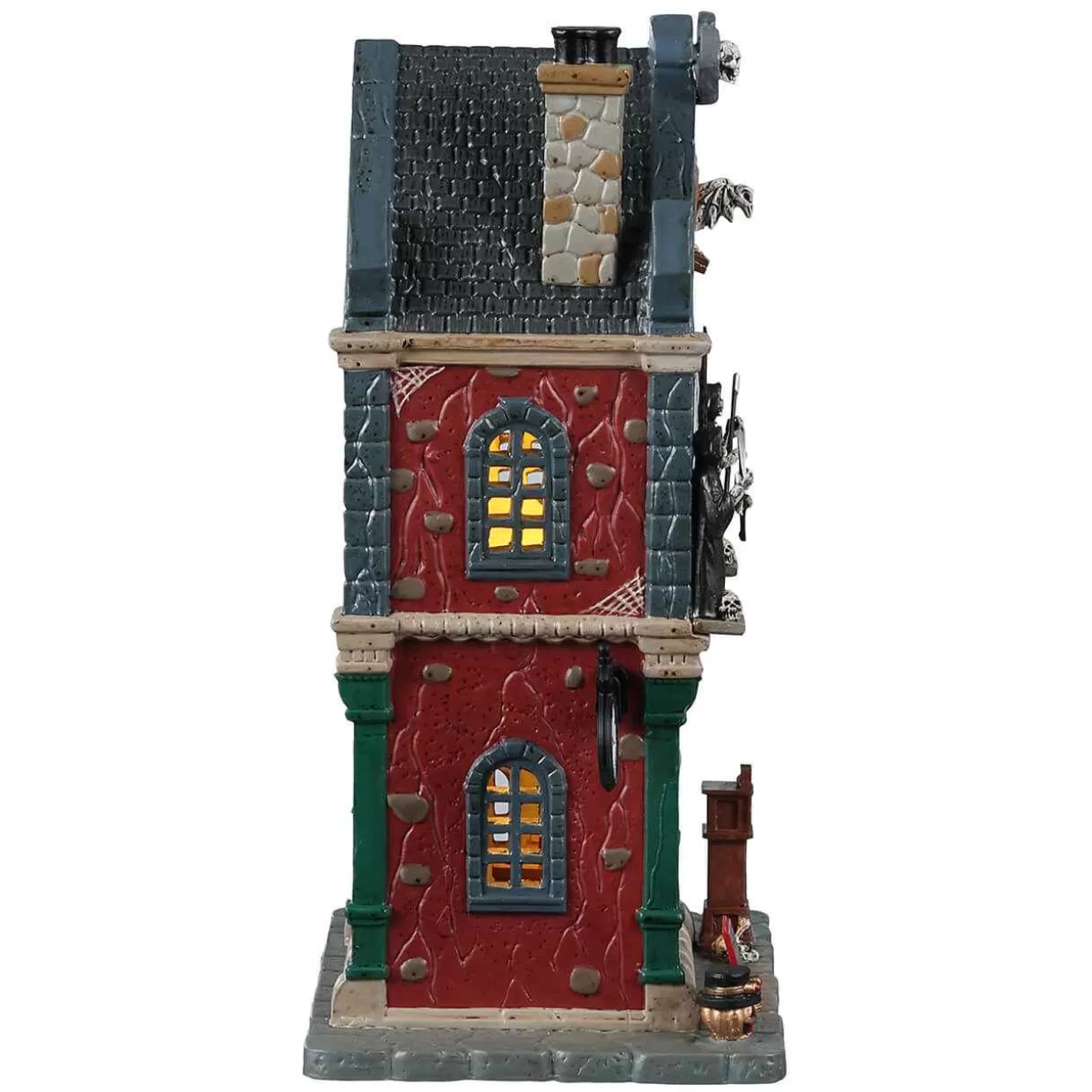 Spooky Town Table Pieces-Lemax 25851 B. A. Freyed Clocksmith