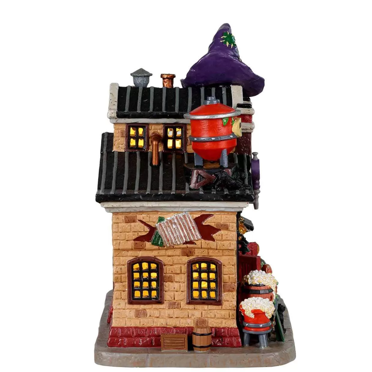 Spooky Town Table Pieces-Lemax 25852 Toil & Trouble Alehouse