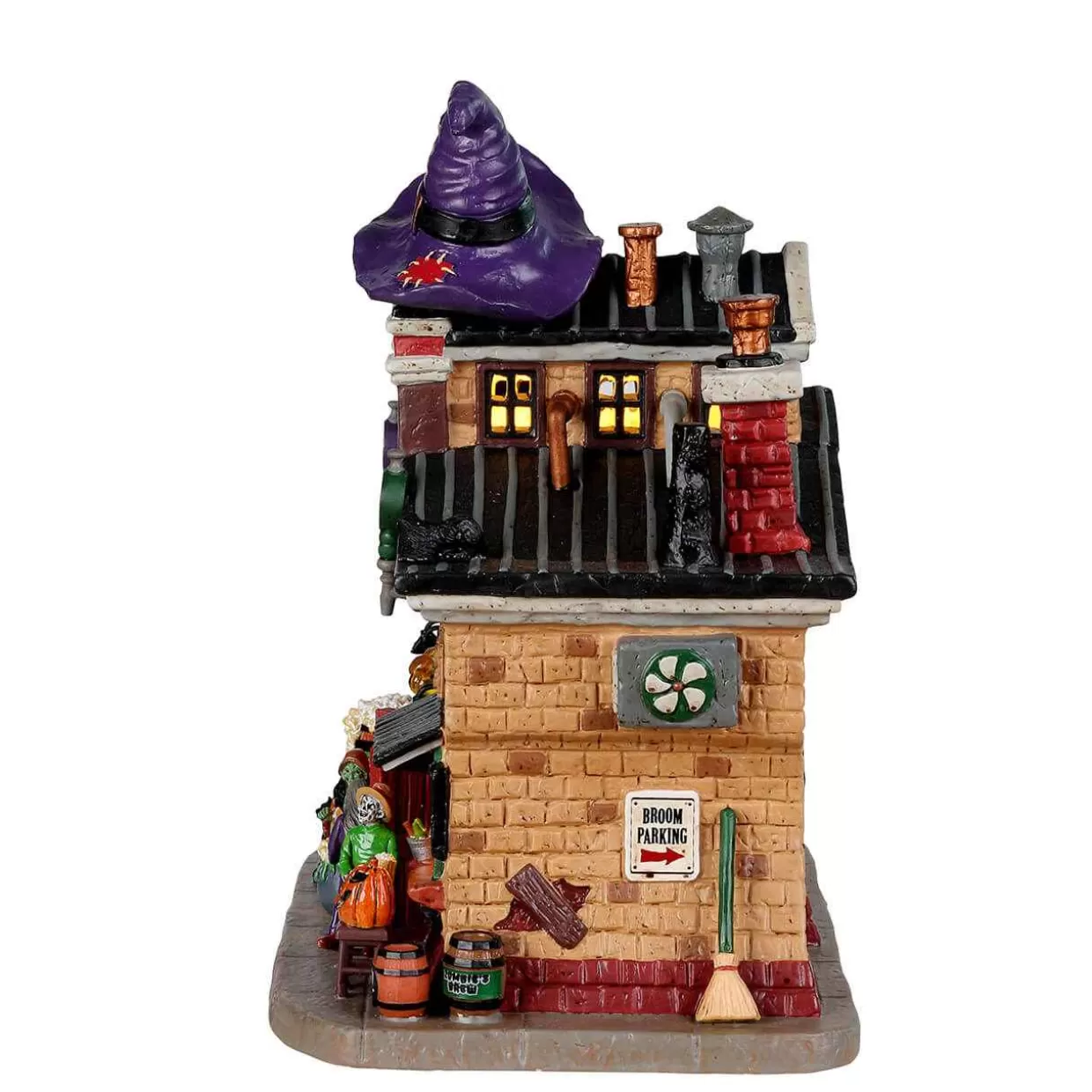 Spooky Town Table Pieces-Lemax 25852 Toil & Trouble Alehouse