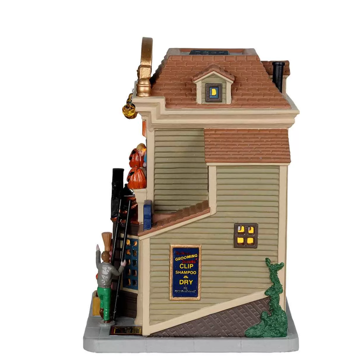 Spooky Town Table Pieces-Lemax 25853 Bailey & Bella Pet Shop