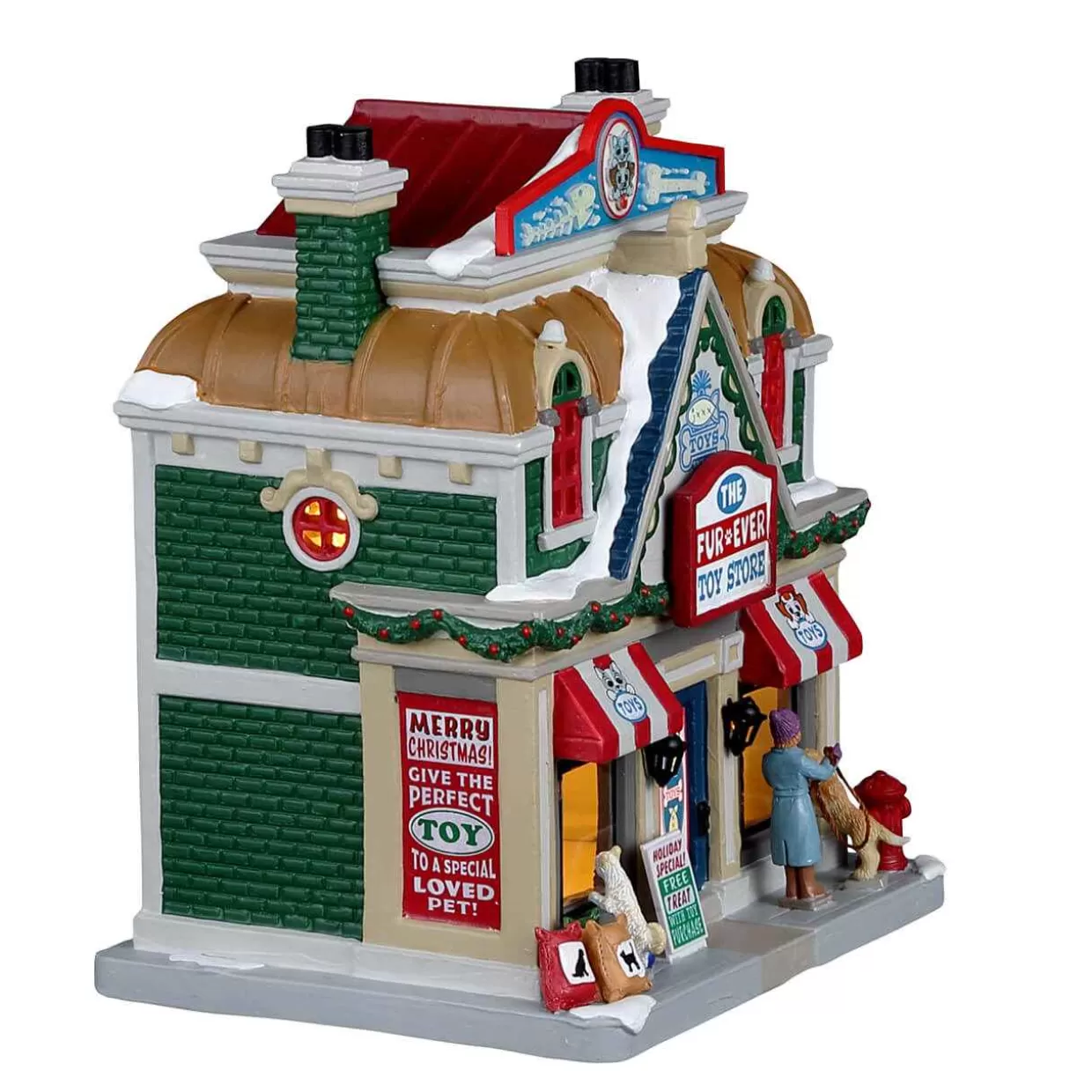 Caddington Table Pieces-Lemax 25931 The Fur-Ever Toy Store