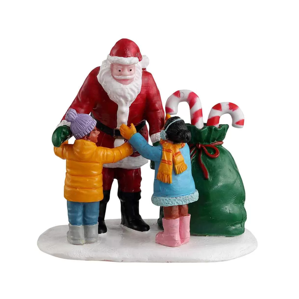 General Products Figurines-Lemax 32211 Santa Gets A Hug