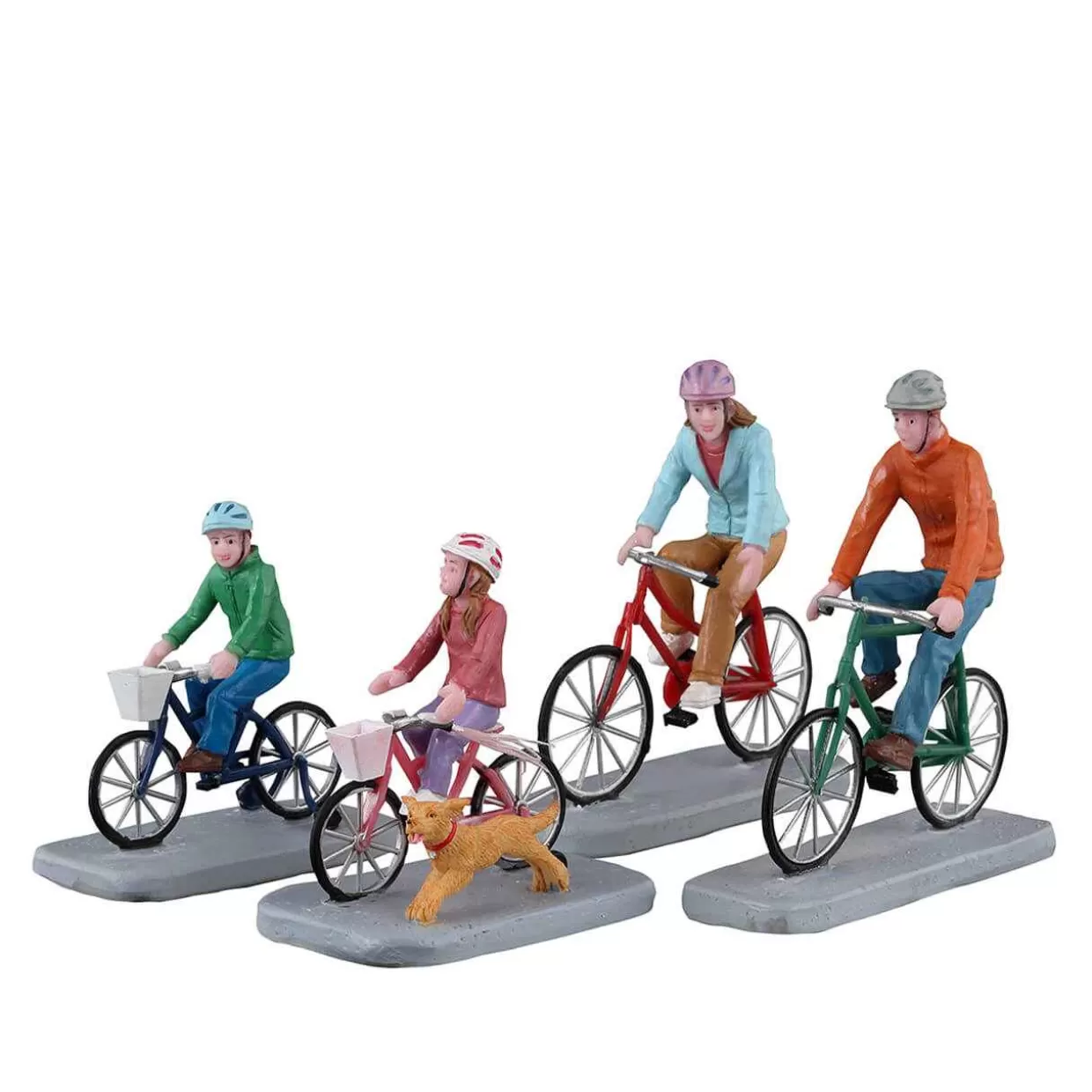 General Products Figurines-Lemax 32220 Family Bike Ride