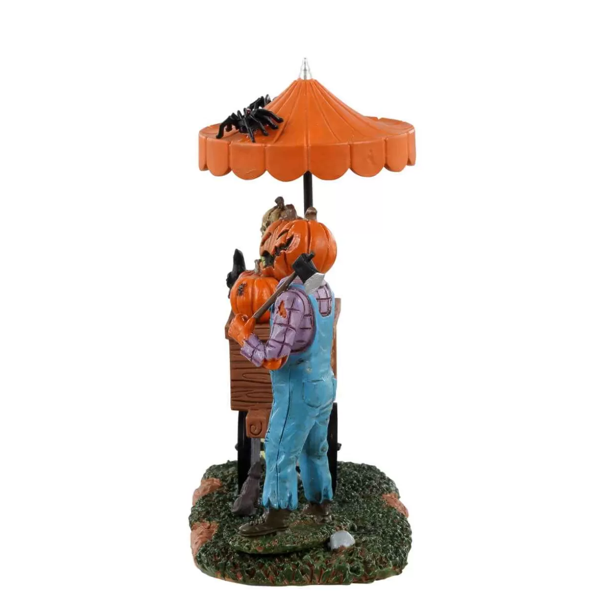 Spooky Town Table Pieces-Lemax 33611 Pumpkin Patch Vendor