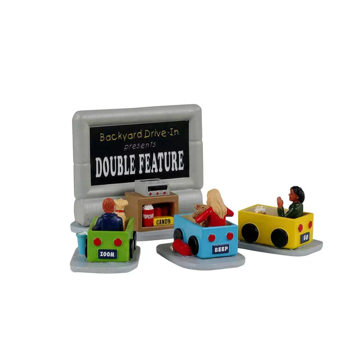 Caddington Table Pieces-Lemax 33616 Backyard Drive-In