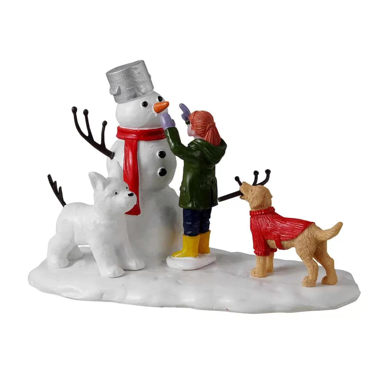 Vail Table Pieces-Lemax 33634 Doggone Winter Fun