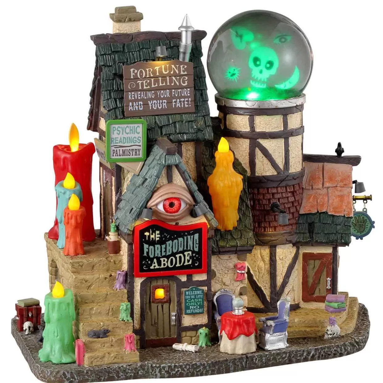 Spooky Town Table Pieces-Lemax 35003 The Foreboding Abode