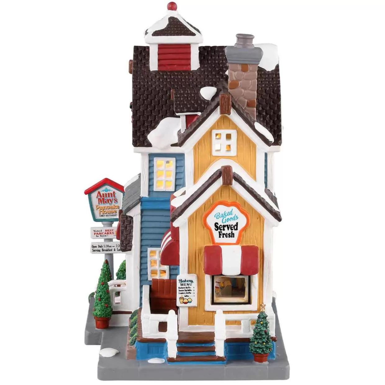 Harvest Crossing Table Pieces-Lemax 35032 Aunt May's Pancake House