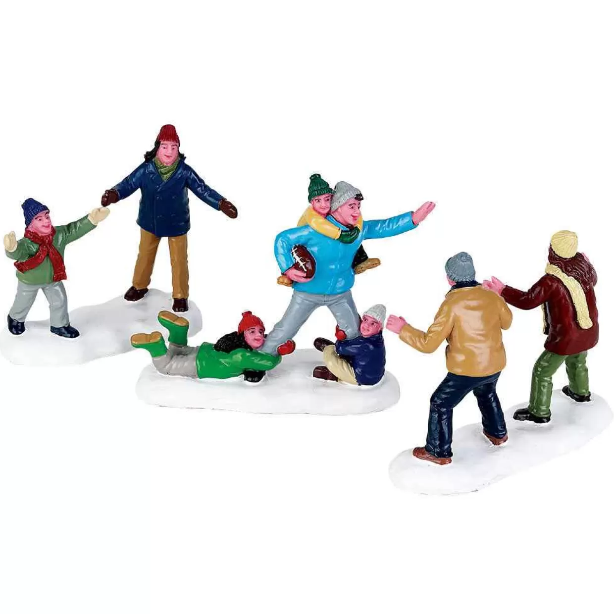 General Products Figurines-Lemax 72535 Family Football