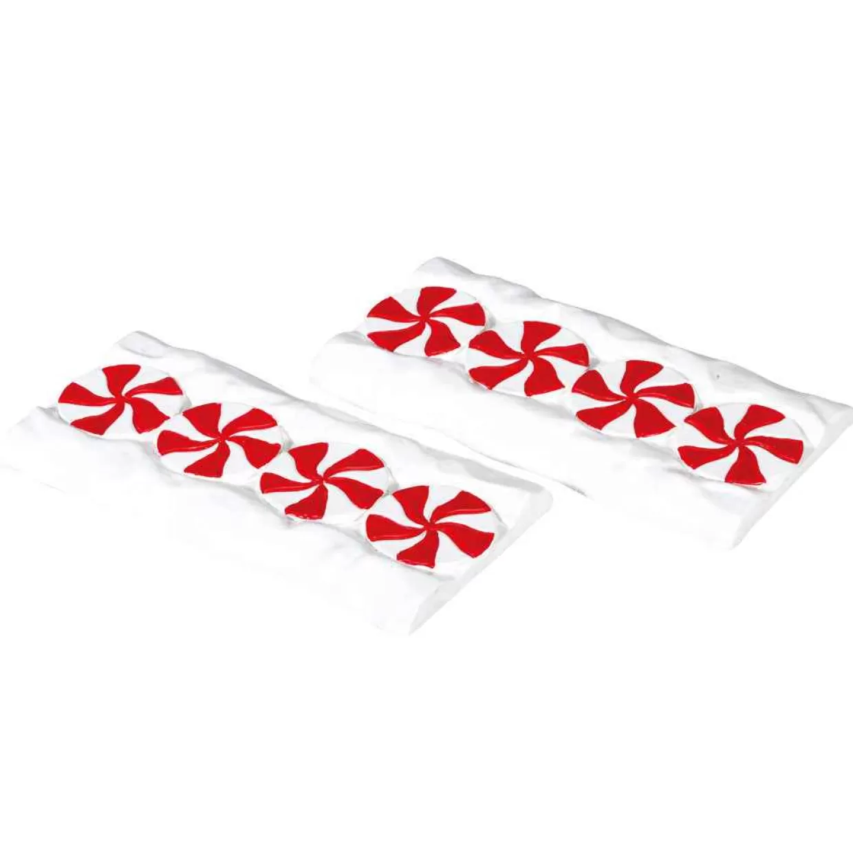 Sugar n Spice Accessories-Lemax 74206 Candy Cane Lane, Straight, Set Of 2