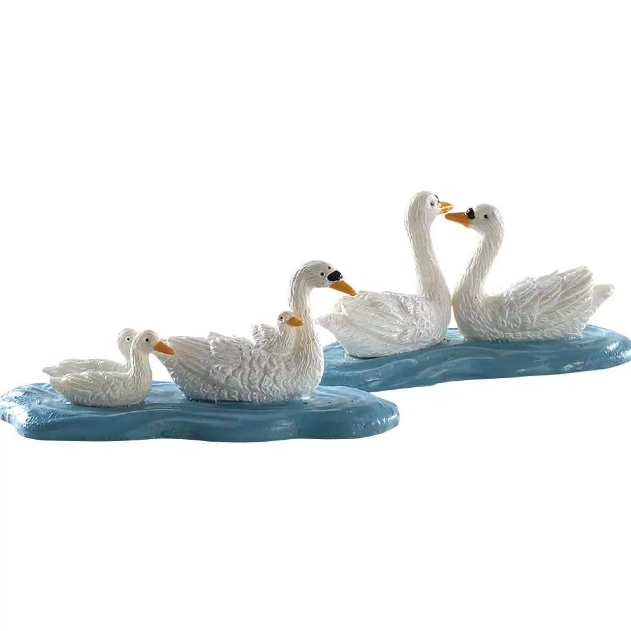 General Products Figurines-Lemax 82613 Swans Set Of 2