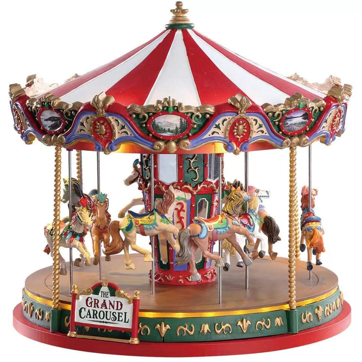 Caddington Table Pieces-Lemax 84349 Grand Carousel