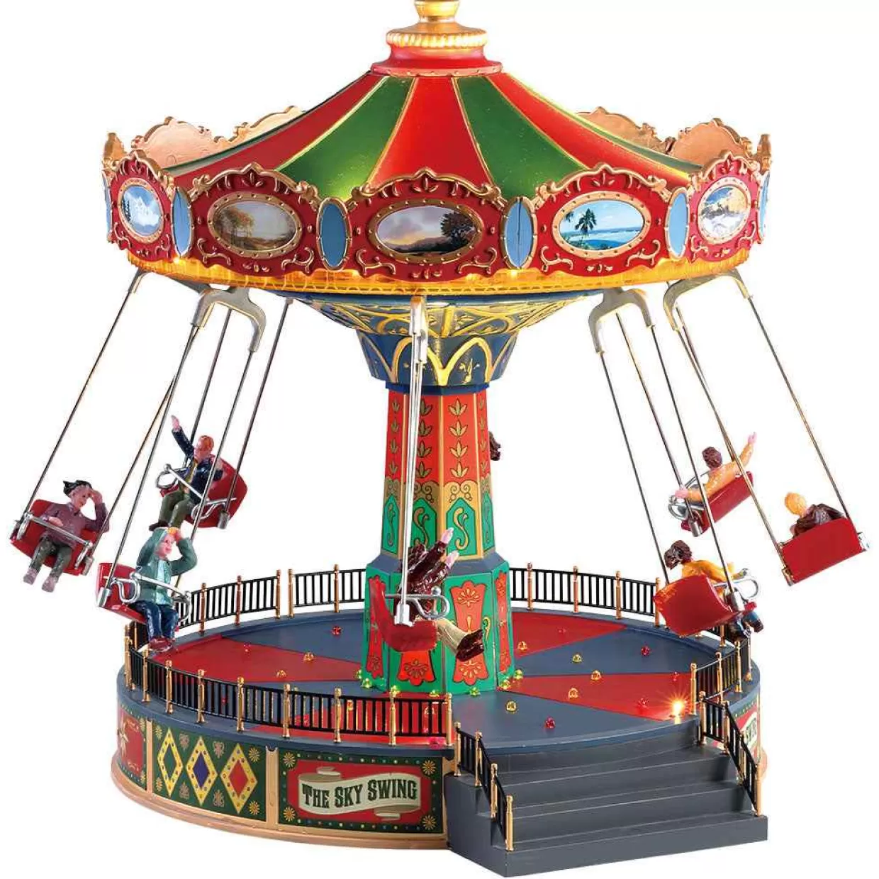 Caddington Table Pieces-Lemax 84379 The Sky Swing
