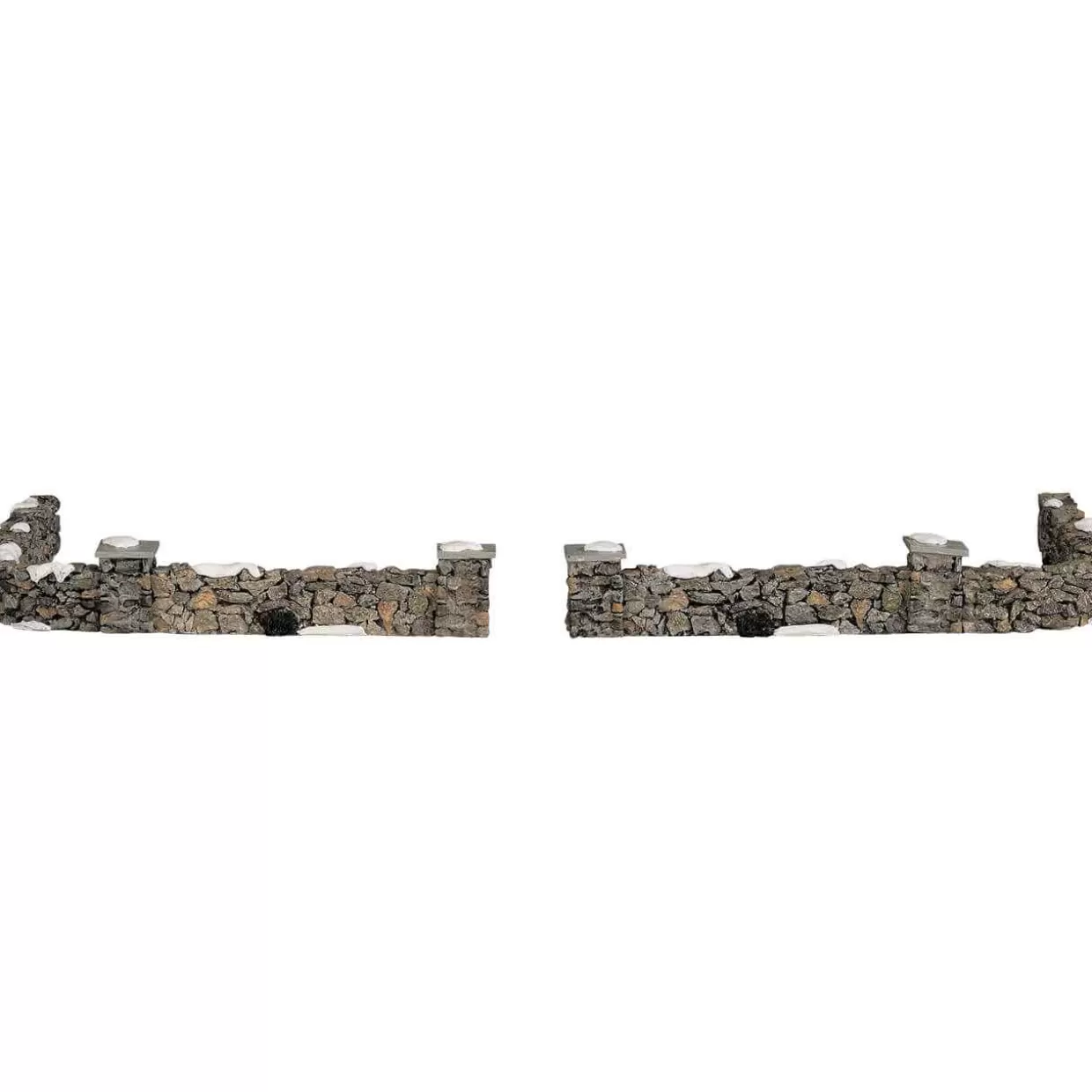 General Products Table Pieces-Lemax 93304 Colonial Stone Wall, Set Of 6