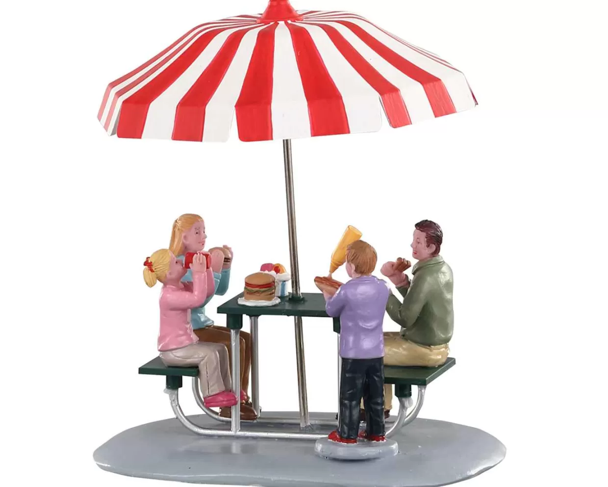 Carnival Table Pieces-Lemax 93432 Lunch At The Park